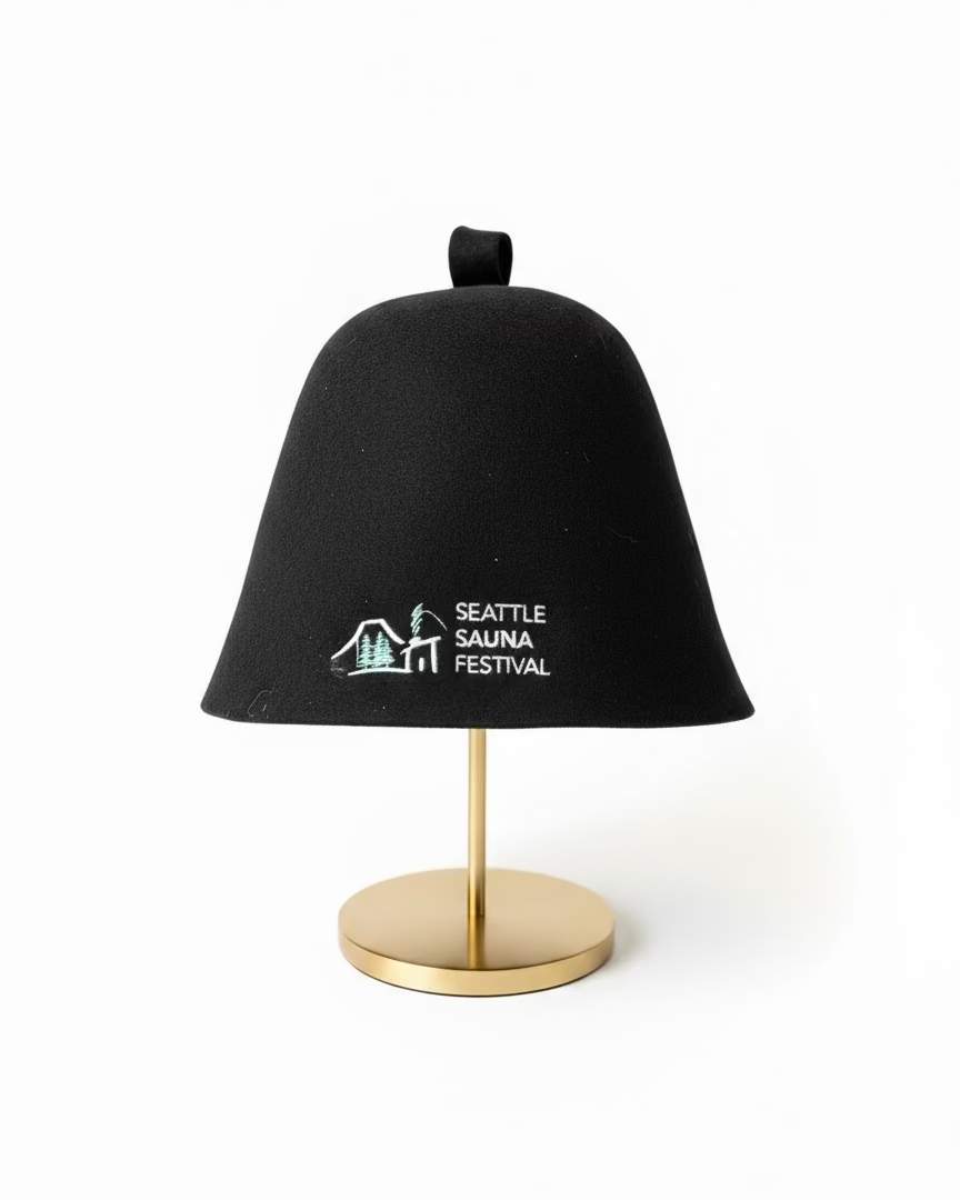 Merino Wool Sauna Hat