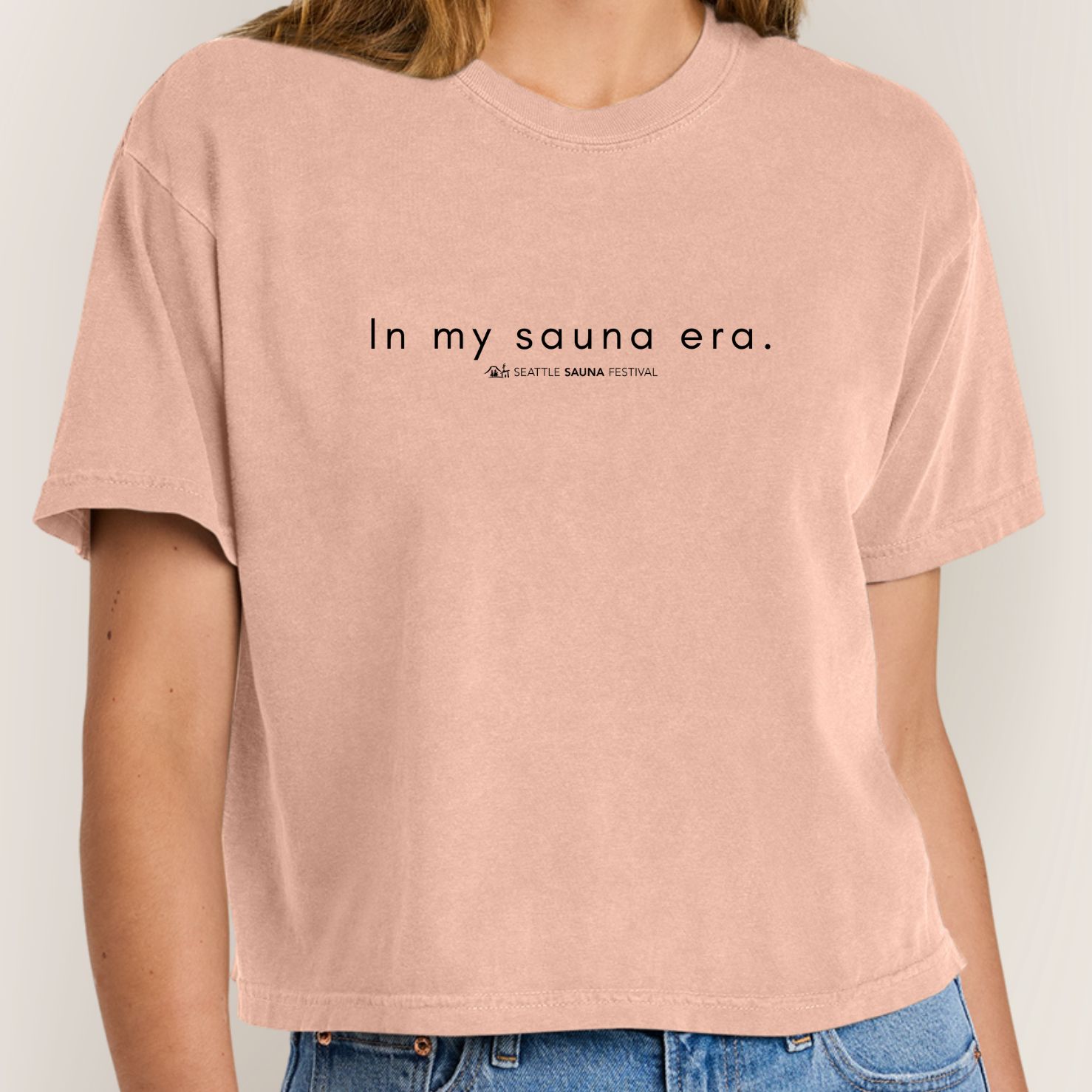 In my sauna era Boxy Tee